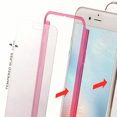 Celly Body360 kryt a tvrzené sklo pro Apple iPhone 7 Plus