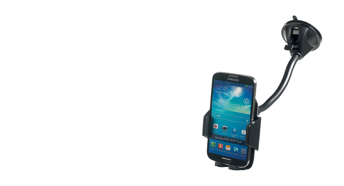Celly FLEX12 univerzální držák do auta s přísavkou na okno v automobilu pro mobilní telefon, mobil, smartphone.