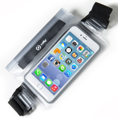 Celly Splash Belt vodotěsné pouzdro pro mobilní telefon, mobil, smartphone do 5,7