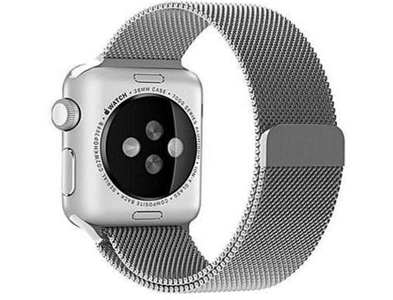 Dahase Milanese Magnetic magnetický pásek z leštěného kovu na zápěstí pro Apple Watch 38mm, Watch 40mm