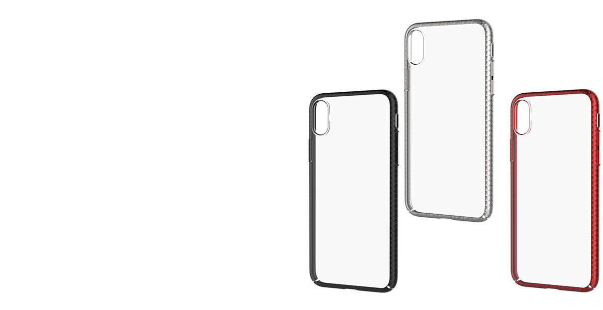 Devia Luxurious Glimmer pokovený ochranný kryt pro Apple iPhone X