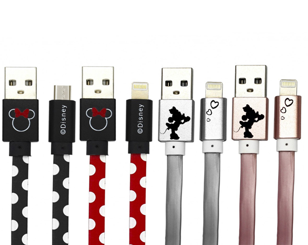 Disney Mickey Mouse Vykukuje USB kabel s USB Type-C konektorem