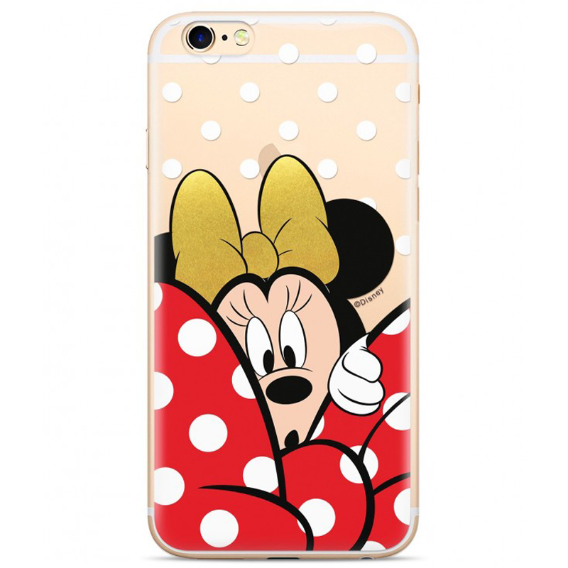 Disney Minnie Mouse 015 TPU ochranný silikonový kryt s motivem pro Apple iPhone 5, iPhone 5S, iPhone SE