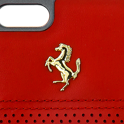 Ferrari Gran Turismo Berlinetta Leather ochranný kryt pro Apple iPhone 5, iPhone 5S, iPhone SE (FEGTBGHCPSERE)