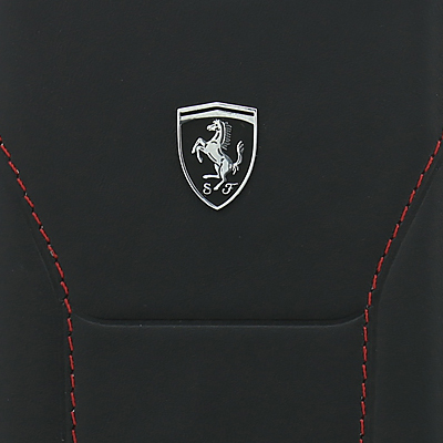 Ferrari Heritage 488 Leather flipové pouzdro pro Apple iPhone 6 Plus, iPhone 6S Plus, iPhone 7 Plus, iPhone 8 Plus (FEH488FLBKI8LBK)