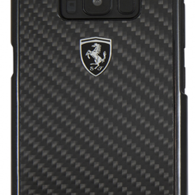 Ferrari Scuderia Carbon ochranný kryt pro Samsung Galaxy S8 Plus (FEHCAHCS8LBK).