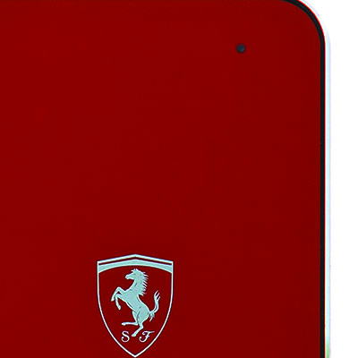 Ferrari Scuderia Off Track Wireless Charging Base základna rychlého bezdrátového Qi nabíjení pro mobilní telefon, mobil, smartphone