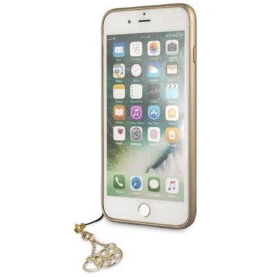 Guess Charms 4G ochranný kryt pro Apple iPhone 6 Plus, iPhone 6S Plus, iPhone 7 Plus, iPhone 8 Plus (GUHCI8LGF4GGR)
