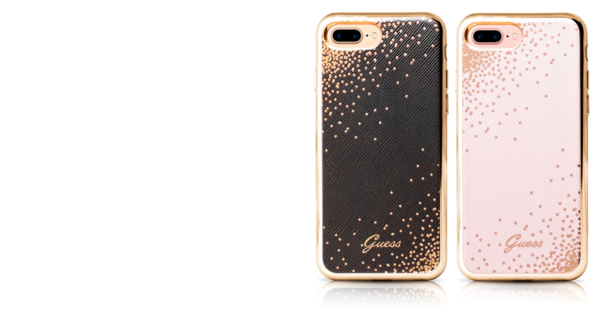 Guess Dots Soft Case ochranný kryt pro Apple iPhone 7 Plus.
