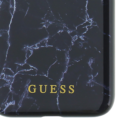 Guess Marble Hard Case ochranný kryt pro Apple iPhone 7, iPhone 8 (GUHCI8HYMABK)