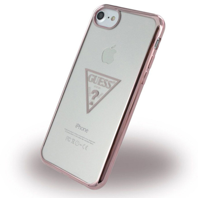 Guess Triangle TPU ochranný kryt pro Apple iPhone 6, iPhone 6S, iPhone 7 (GUHCP7TRTLRG)