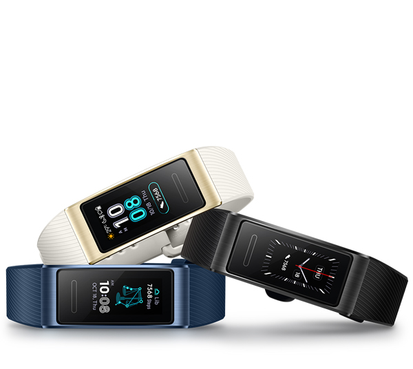 Huawei Band 3 Pro chytrý fitness náramek s GPS a senzorem srdečního tepu