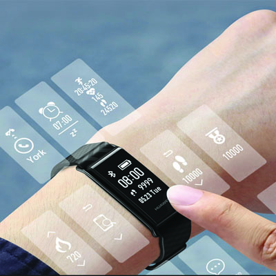 Huawei Color Band A2 chytrý fitness náramek se senzorem srdečního tepu