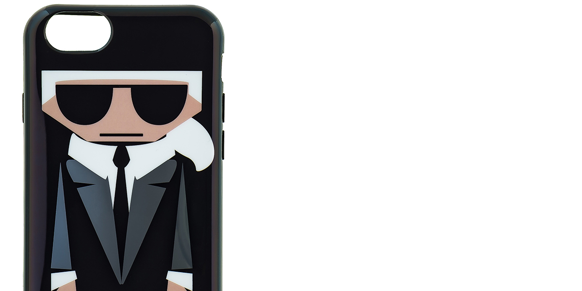 Karl Lagerfeld K-Kocktail ochranný kryt s motivem pro Apple iPhone 6, iPhone 6S (KLHCP6KKORO)