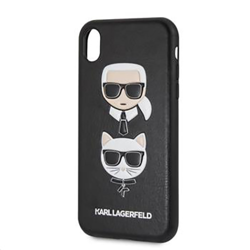 Karl Lagerfeld Karl and Choupette ochranný kryt s motivem pro Apple iPhone XR