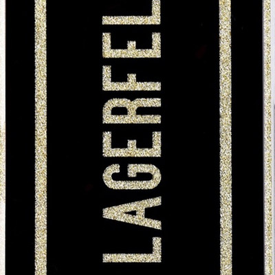 Karl Lagerfeld Rue Lagerfeld třpytivý ochranný kryt s motivem pro Apple iPhone 6, iPhone 6S, iPhone 7, iPhone 8 (KLHCP7RLAG)
