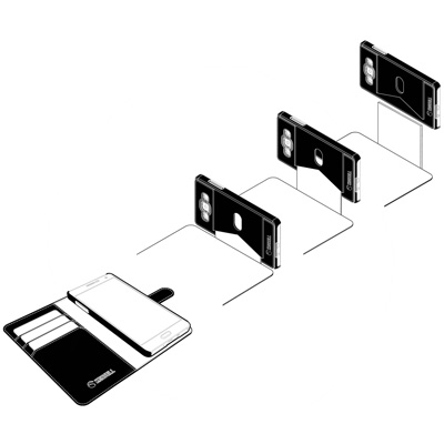 Krusell Loka FolioWallet flipové pouzdro pro Samsung Galaxy S9