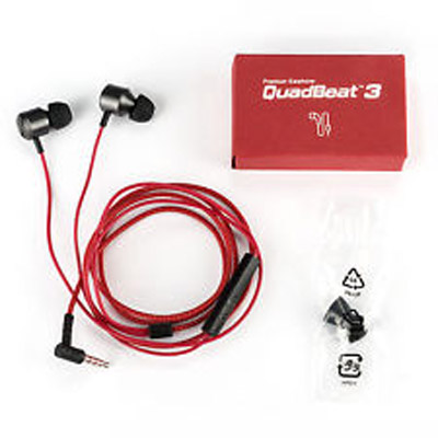 LG HSS-LE633 QuadBeat 3 Premium Earphone stereo headset s konektorem Jack 3,5mm vč. tlačítka