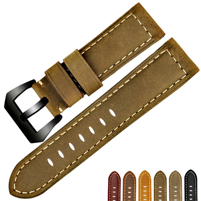 Maikes Cow Leather Strap kožený pásek na zápěstí pro Apple Watch 42mm
