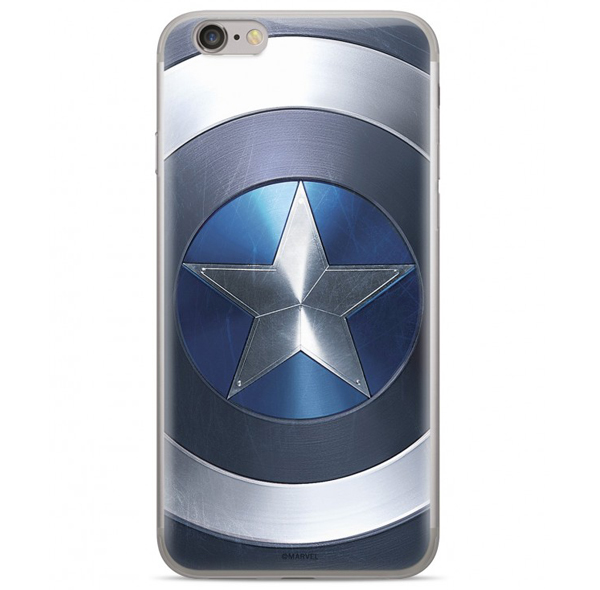Marvel Kapitán Amerika 005 TPU ochranný silikonový kryt s motivem pro Apple iPhone XS Max