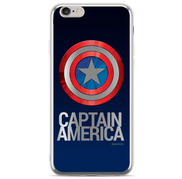 Marvel Kapitán Amerika 001 TPU ochranný silikonový kryt s motivem pro Huawei P20 Pro