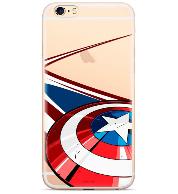 Marvel Kapitán Amerika 008 TPU ochranný silikonový kryt s motivem pro Samsung Galaxy S10 Plus