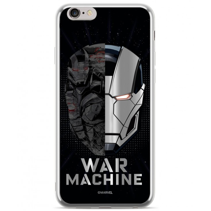 Marvel War Machine 001 TPU pokovený ochranný silikonový kryt s motivem pro Apple iPhone 6, iPhone 6S