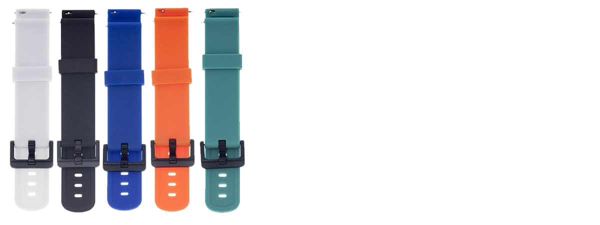 MiJobs Silicon Wrist Strap silikonový pásek na zápěstí pro Xiaomi Amazfit Bip