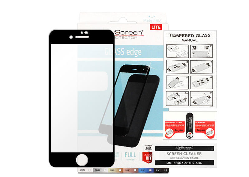 MyScreen Glass Edge Full Glue ochranné tvrzené sklo na kompletní displej pro Moto G8 Power Lite