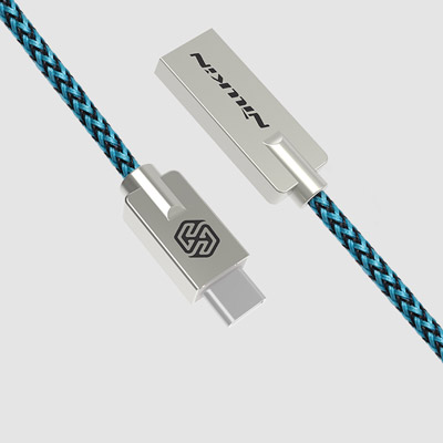 Nillkin Chic opletený USB kabel s USB Type-C konektorem pro mobilní telefon, mobil, smartphone, tablet.