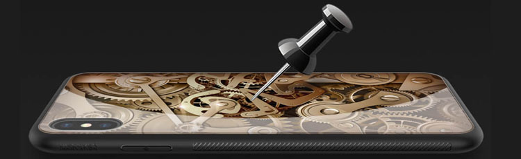Nillkin Gear ochranný kryt s motivem pro Apple iPhone XS Max