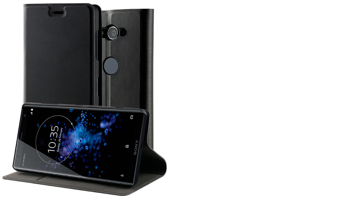 Roxfit Precision Slim Standing Book Case flipové pouzdro pro Sony Xperia XZ2 Compact (URB5183B)