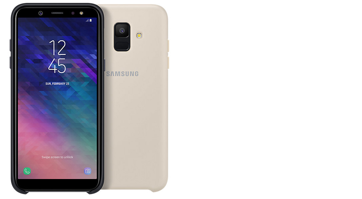 Samsung EF-PA600CB Dual Layer Cover originální ochranný kryt pro Samsung Galaxy A6 (2018)