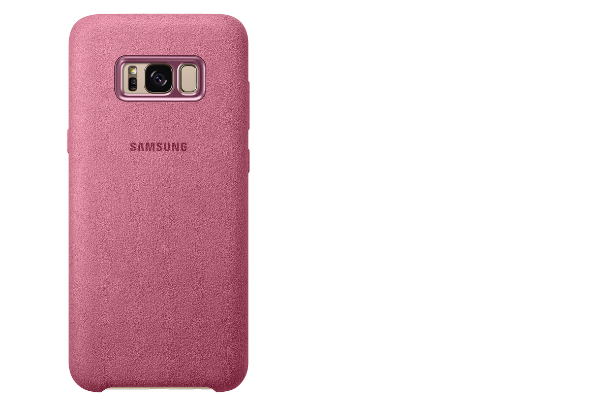 Samsung EF-XG955AM Alcantara Cover originální ochranný kryt pro Samsung Galaxy S8 Plus