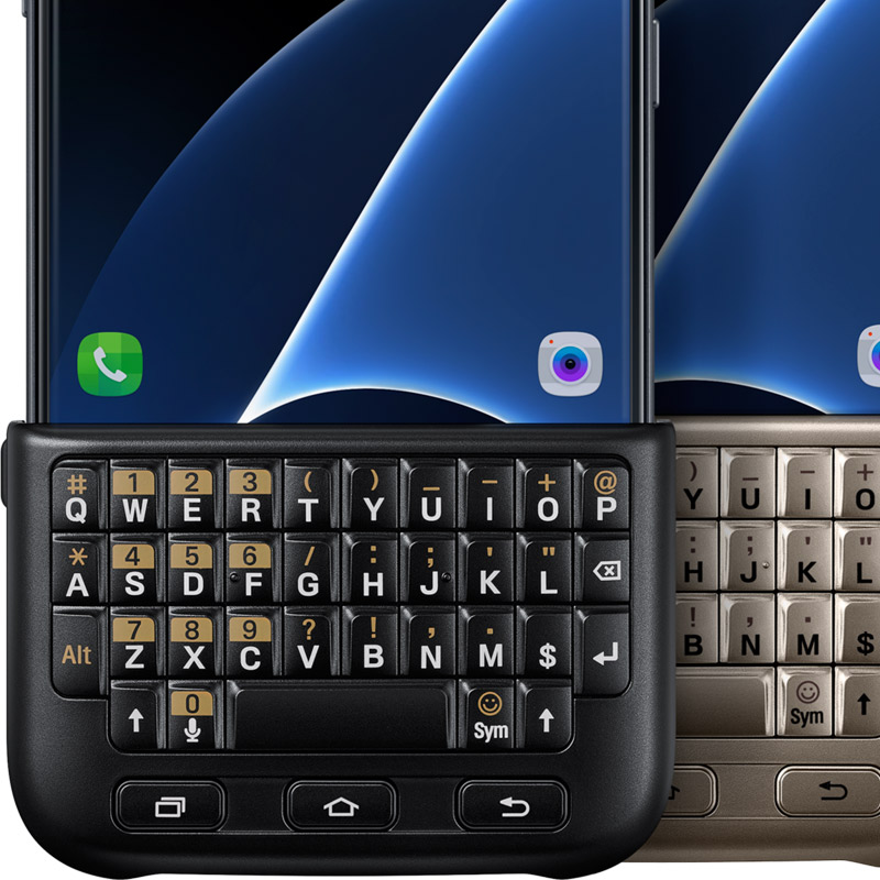 Samsung EJ-CG930UF Keyboard Cover originální ochranný kryt s QWERTY klávesnicí pro Samsung Galaxy S7