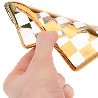 Sligo Electroplate Chess TPU pokovený ochranný kryt pro Samsung Galaxy A5 (2017)