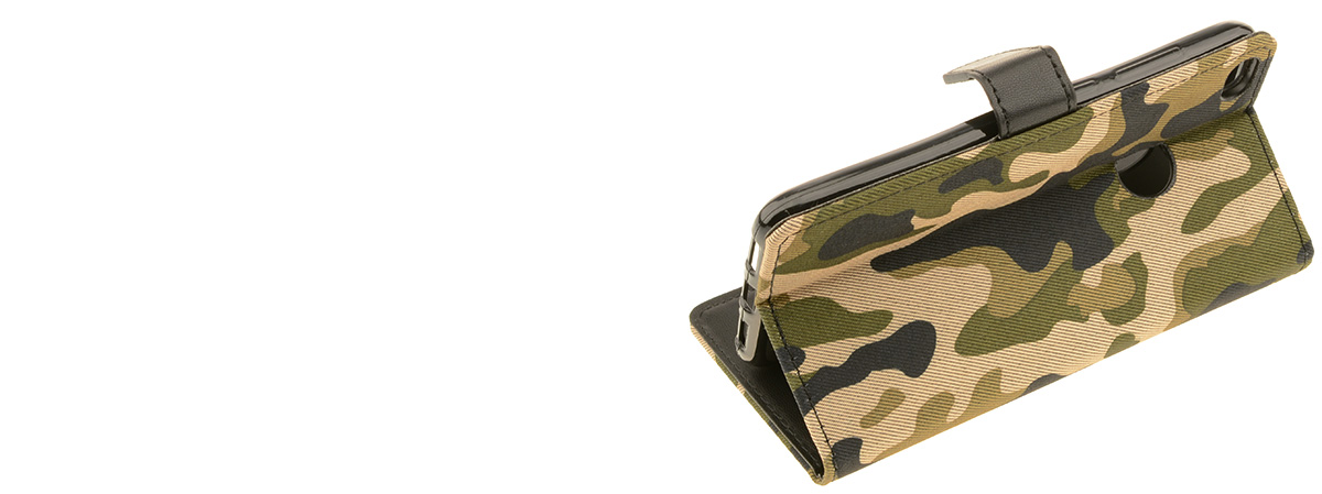 Sligo Smart Army maskované flipové pouzdro pro Samsung Galaxy Xcover 4