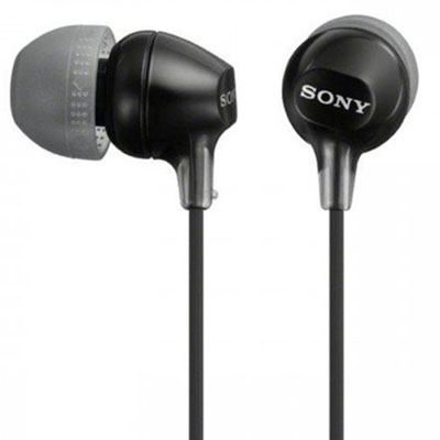 Sony MDR-EX15AP originální stereo headset s tlačítkem a konektorem Jack 3,5mm