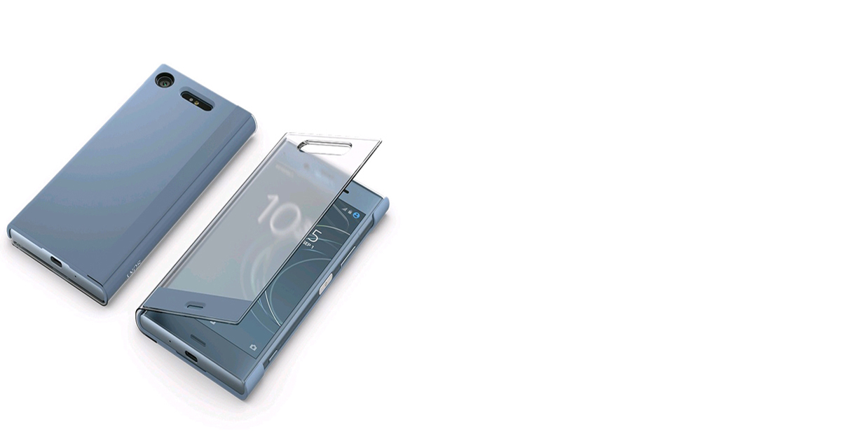 Sony SCTG50 Style Cover Touch originální flipové pouzdro pro Sony Xperia XZ1