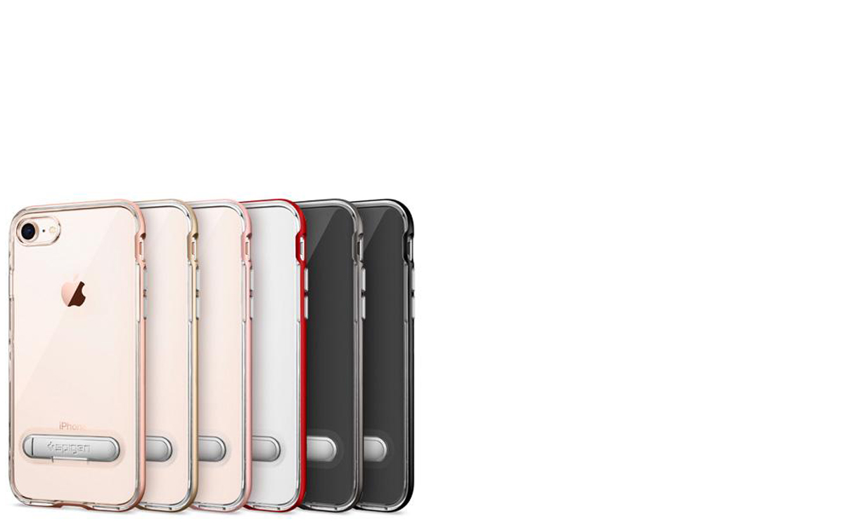Spigen Crystal Hybrid ochranný kryt se stojánkem pro Apple iPhone 7, iPhone 8, Apple iPhone SE (2020), Apple iPhone SE (2022)