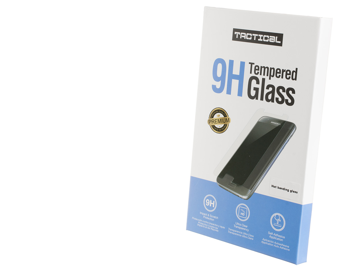 Tactical Tempered Glass 3D ochranné tvrzené sklo na kompletní zahnutý displej pro Samsung Galaxy S9