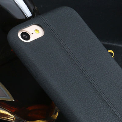USAMS Joe ochranný kryt s koženým povrchem pro Apple iPhone 7