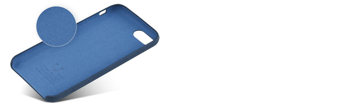 USAMS Joe ochranný kryt s koženým povrchem pro Apple iPhone 7 Plus