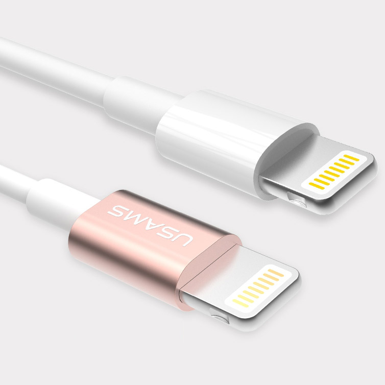 USAMS US-SJ015 MFi USB kabel s Apple Lightning konektorem pro Apple iPhone, iPad, iPod
