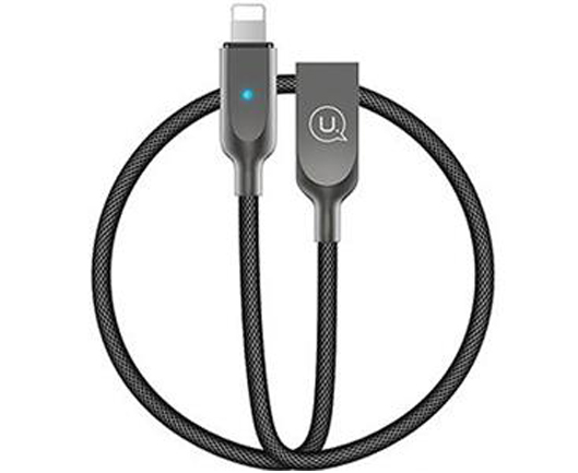 USAMS U-Sun Smart Power-Off USB kabel s Apple Lightning konektorem