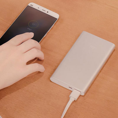 Xiaomi PLM10ZM Mi PowerBank 2 záložní zdroj 5000 mAh pro mobilní telefon, mobil, smartphone, tablet